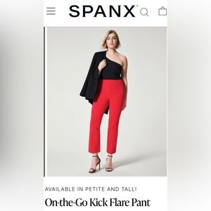 Spanx On-The-Go Kick Flare Pants